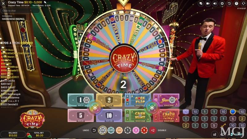 Trải Nghiệm Game Show Crazy Time Vui Nhộn Đầy Cảm Xúc 3 Chiến thuật chơi Crazy Time