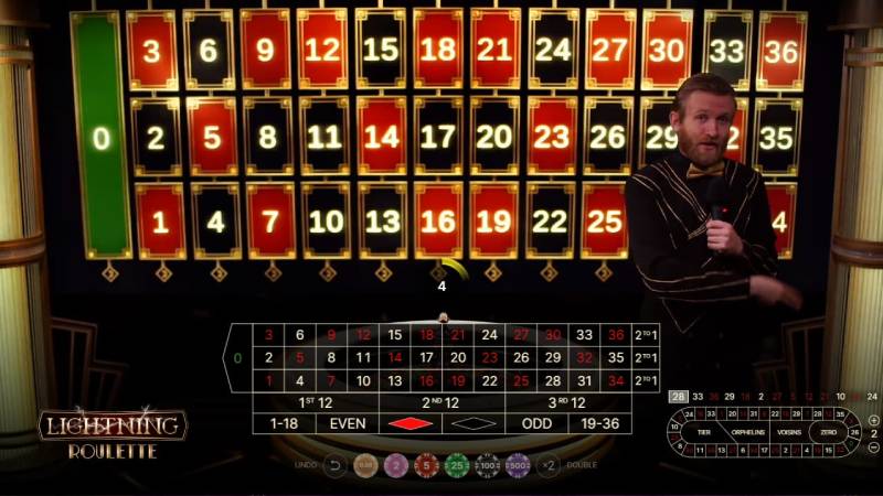 Vì sao Lightning Roulette được gọi là phiên bản kịch tính nhất?